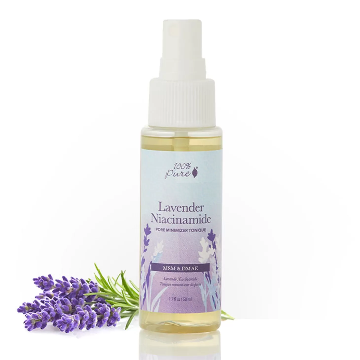 Online 100% PURE Lavender Niacinamide Pore Minimizer Tonique